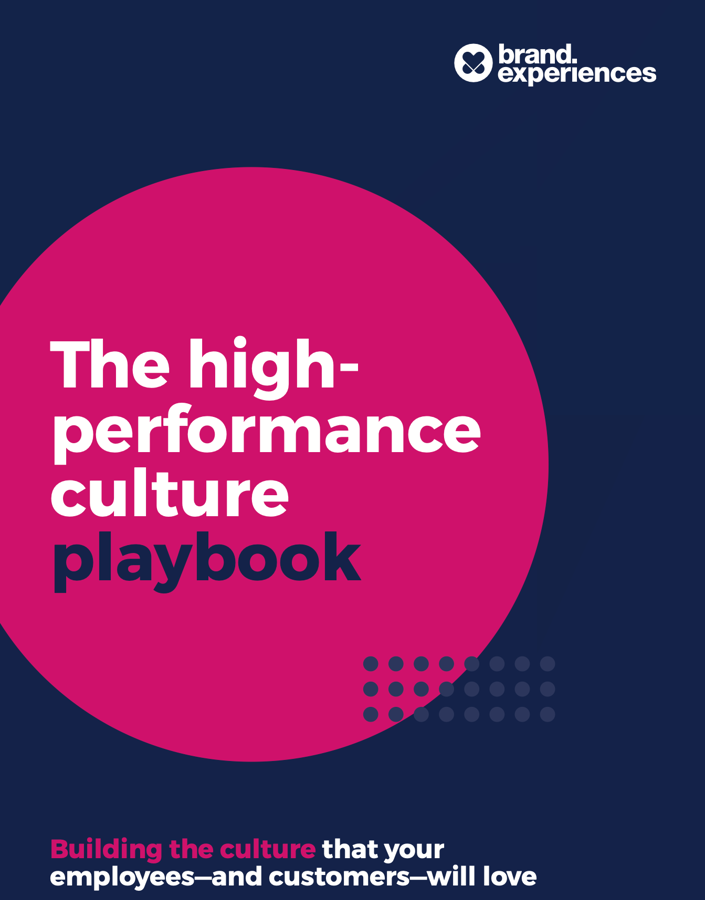 The high-performance culture playbook